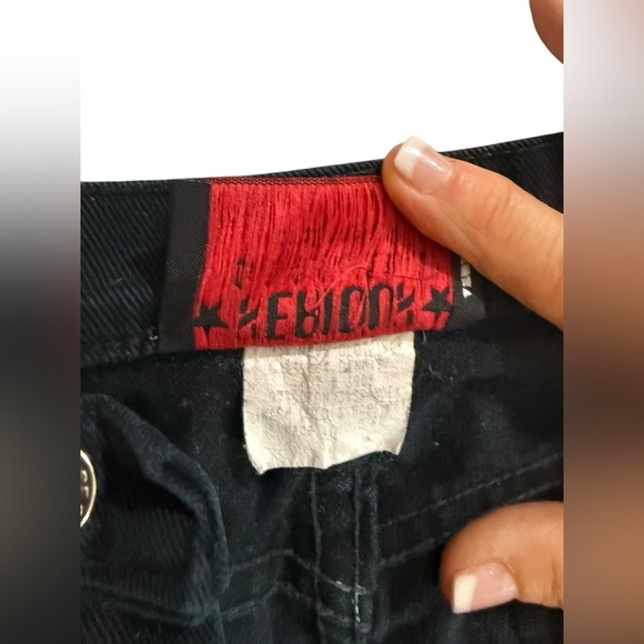 Serious Los Angeles Black Denim Flare Bootcut Men’s Jeans Waist 33 - Picture 7 of 13